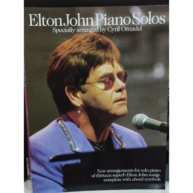 ELTON JOHN PIANO SOLOS /9780711984356E3/1