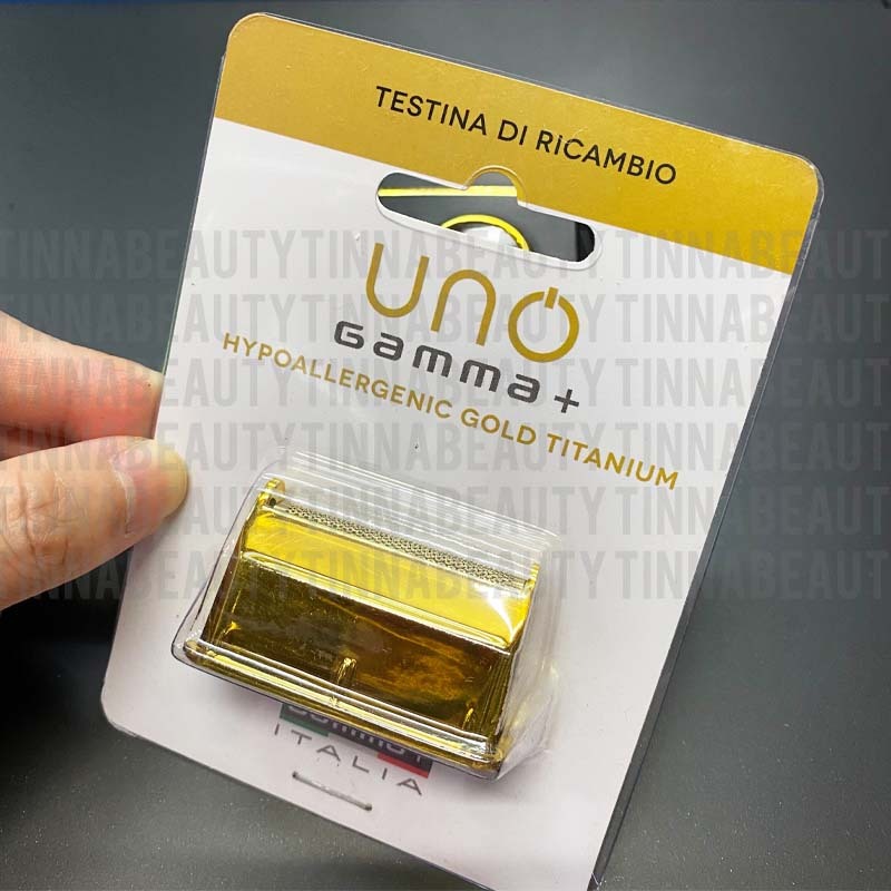 อะไหล่หัวฟอยล์เครื่องโกนหนวด GAMMA+ UNO SHAVER ของแท้นำเข้าผ่านบริษัท