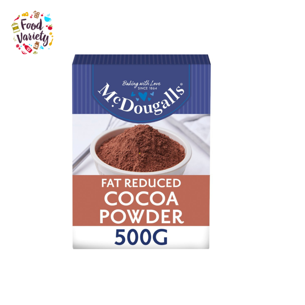 [Best Before 31-May-2026]  McDougalls Fat Reduced Cocoa Powder 500g แมคดูกอลส์ ผงโกโก้ลดไขมัน 500 กร