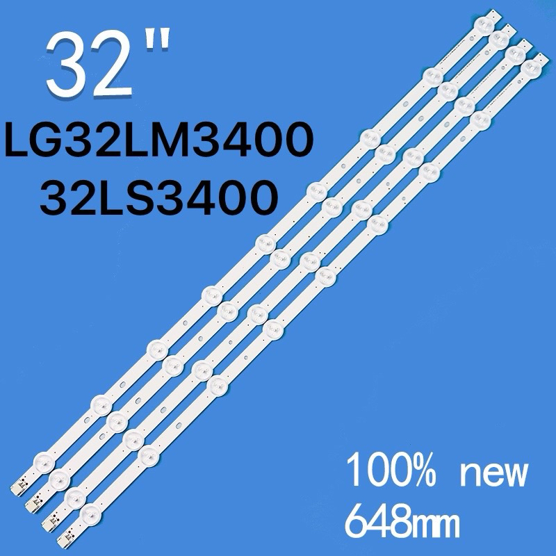 หลอดทีวี LED Backlight TV LG  32 แอลจี 32” นิ้ว รุ่น 32LS3110 32LS3400 ยาว 64.5cm ไฟ 9 ดวง (4 เส้น) 