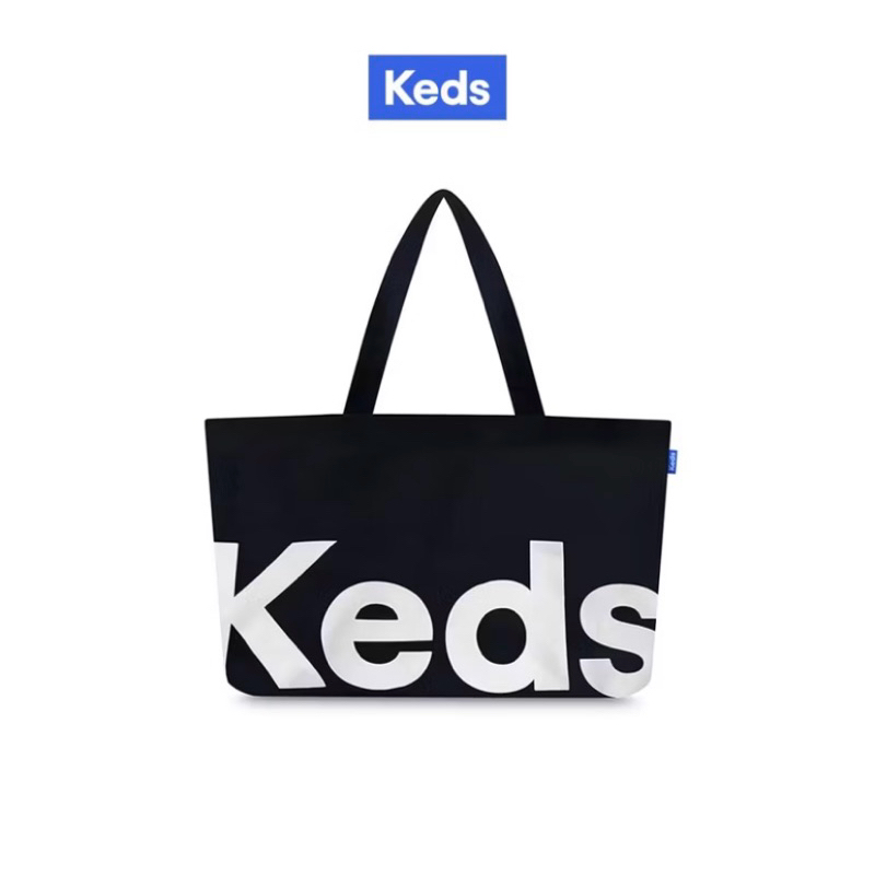 KEDS กระเป๋าผ้า รุ่น THE KEDS BAG สีดำ ( KS24ACB01001 )