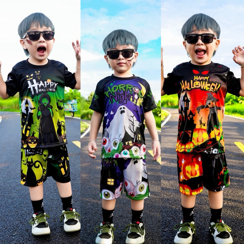 เสื้อผ้าเด็กลายฮาโลวีน