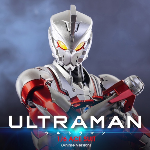 THREEZERO 1/6 ULTRAMAN : ACE SUIT (Anime Version) COLLECTIBLE FIGURE ของใหม่ ของแท้ 100%