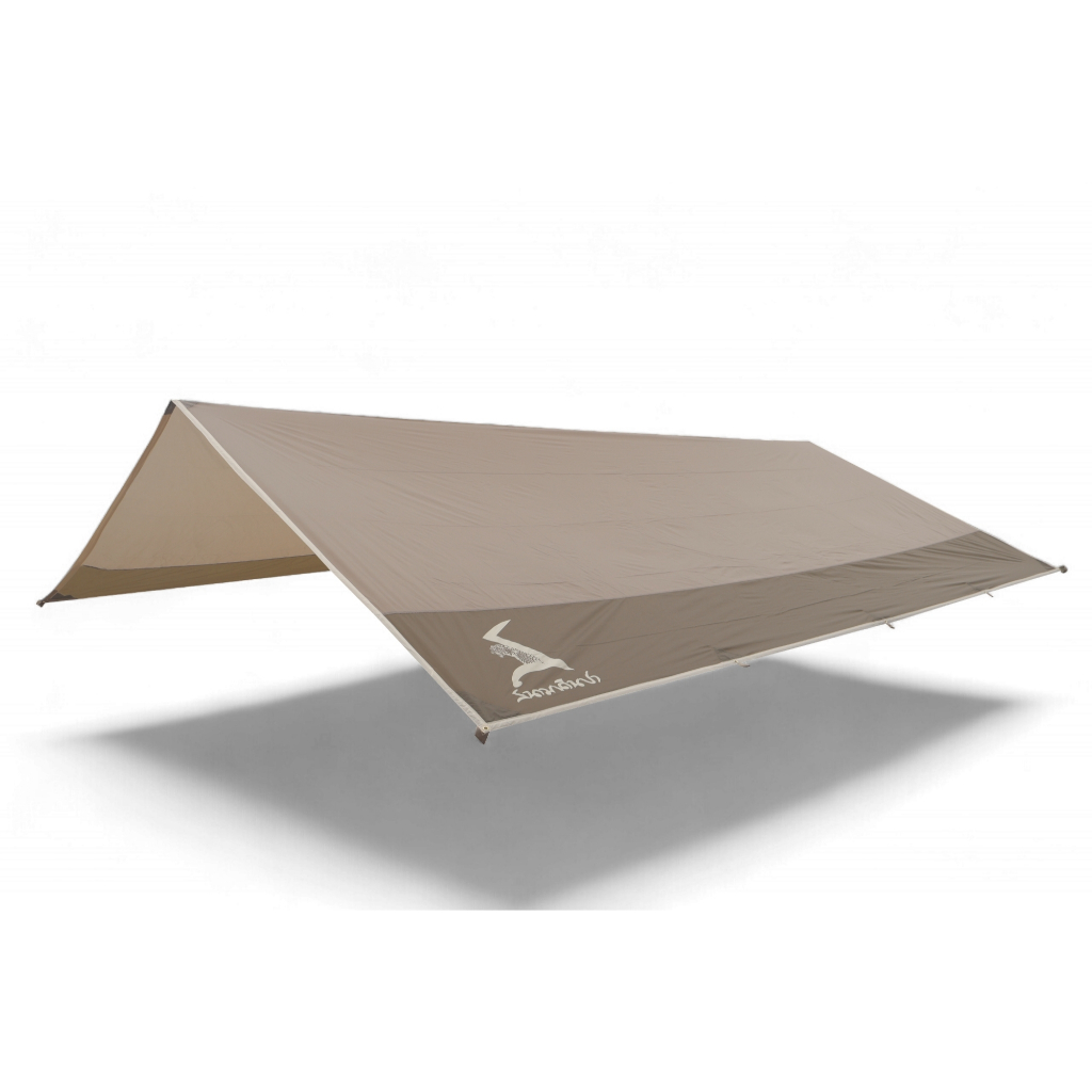 Field and camping Flysheet 400x500 - สีเขียวโอลีฟ