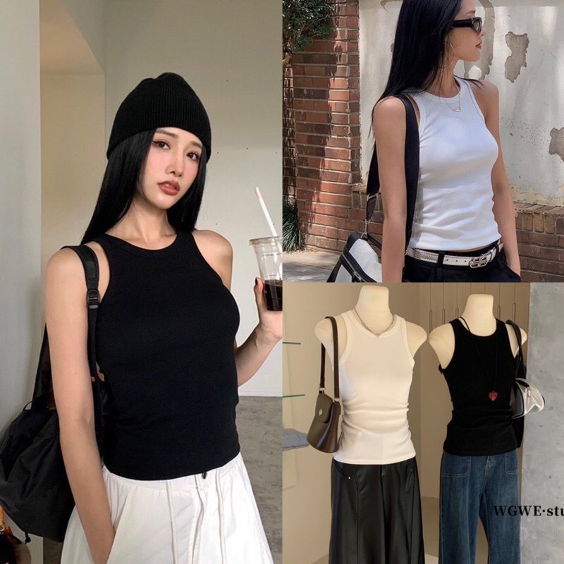 เสื้อกล้ามเนื้อผ้ายืดรุ่น 2462 TAG:WG.WE