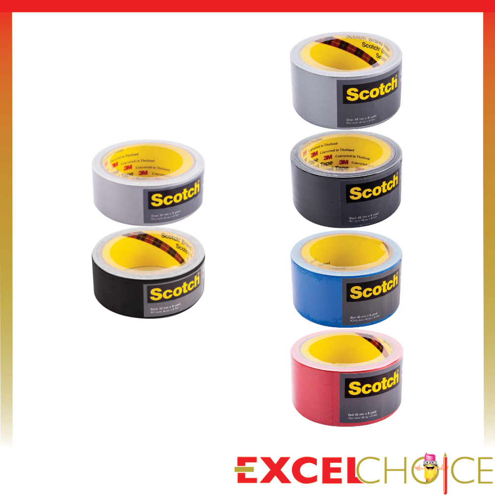 สก๊อตช์ เทปผ้า Scotch Cloth Tape 3M