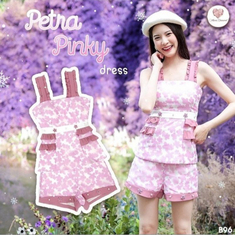 Maria Diamond Petna Pinky Dress