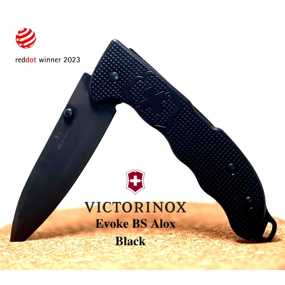 มีดพับ Victorinox รุ่น Evoke BS Alox Black (0.9415.DS23)