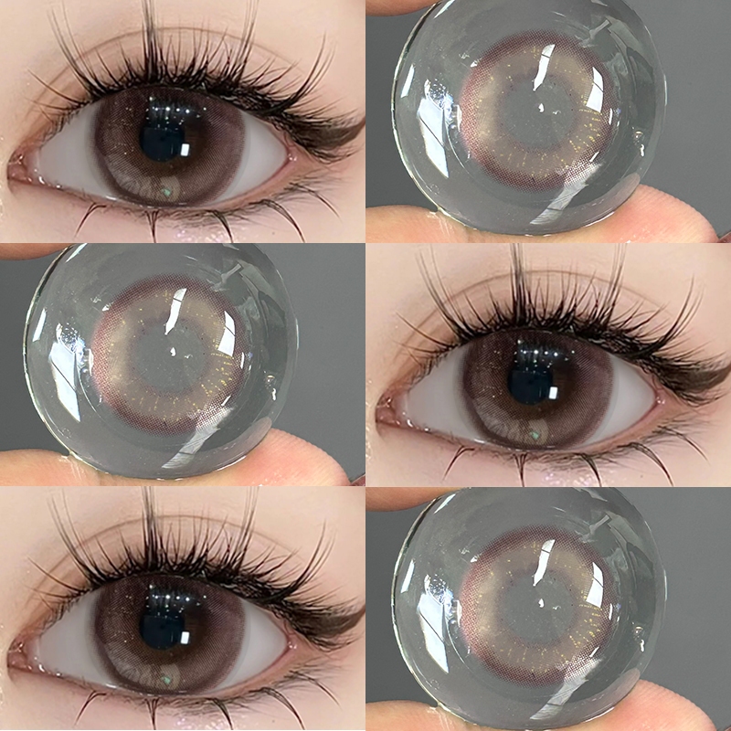 【Buy 1 Get 3】Midroo คอนแทคเลนส์ เลนส์ธรรมชาติขนาดบิ๊กอาย Sweet Lens 14.2-14.5mm ลนส์ขยาย เปลี่ยนรายเดือน