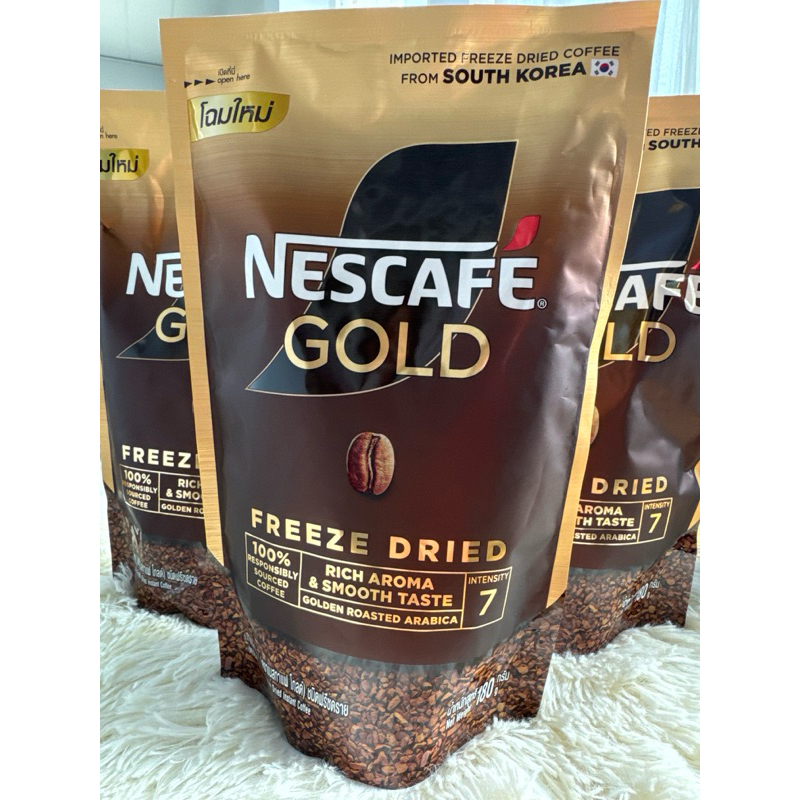 NESCAFE GOLD เนสกาแฟโกลด์ริชแอนด์สมูท180กรัม