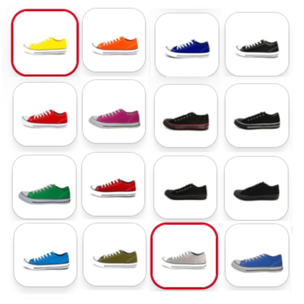 รองเท้าผ้าใบแฟชั่น GoldCity หลากหลายสี รุ่น 1207
