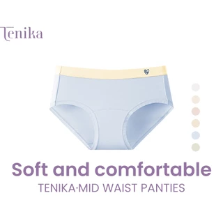 TENIKA กางเกงในผู้หญิง ฝ้าย ใส่สุดสบาย ยืดกระชับ คืนตัวดี ผ้านิ่มใส่สบาย ระบายอากาศได้ดี