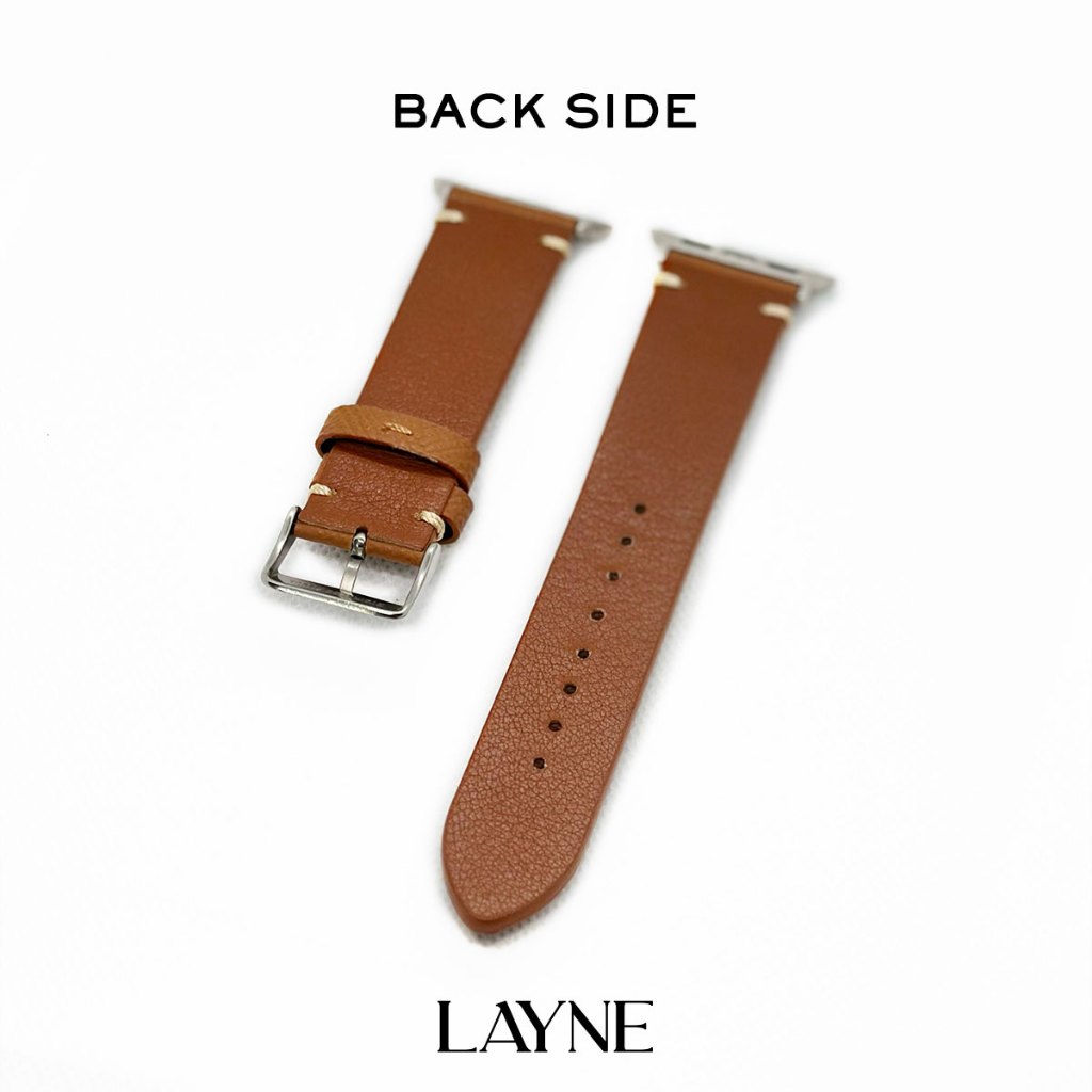Epsom Leather Straps for Apple Watch สายนาฬิกาสำหรับแอปเปิ้ลวอชทุกรุ่น หนังวัวแท้ 100% Ultra/SE/10/9/8/7/6/5/4/3/2/1