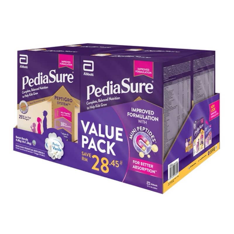 PEDIASURE COMPLETE OPTIHEIGHT ขนาด 4.8kg vanilla