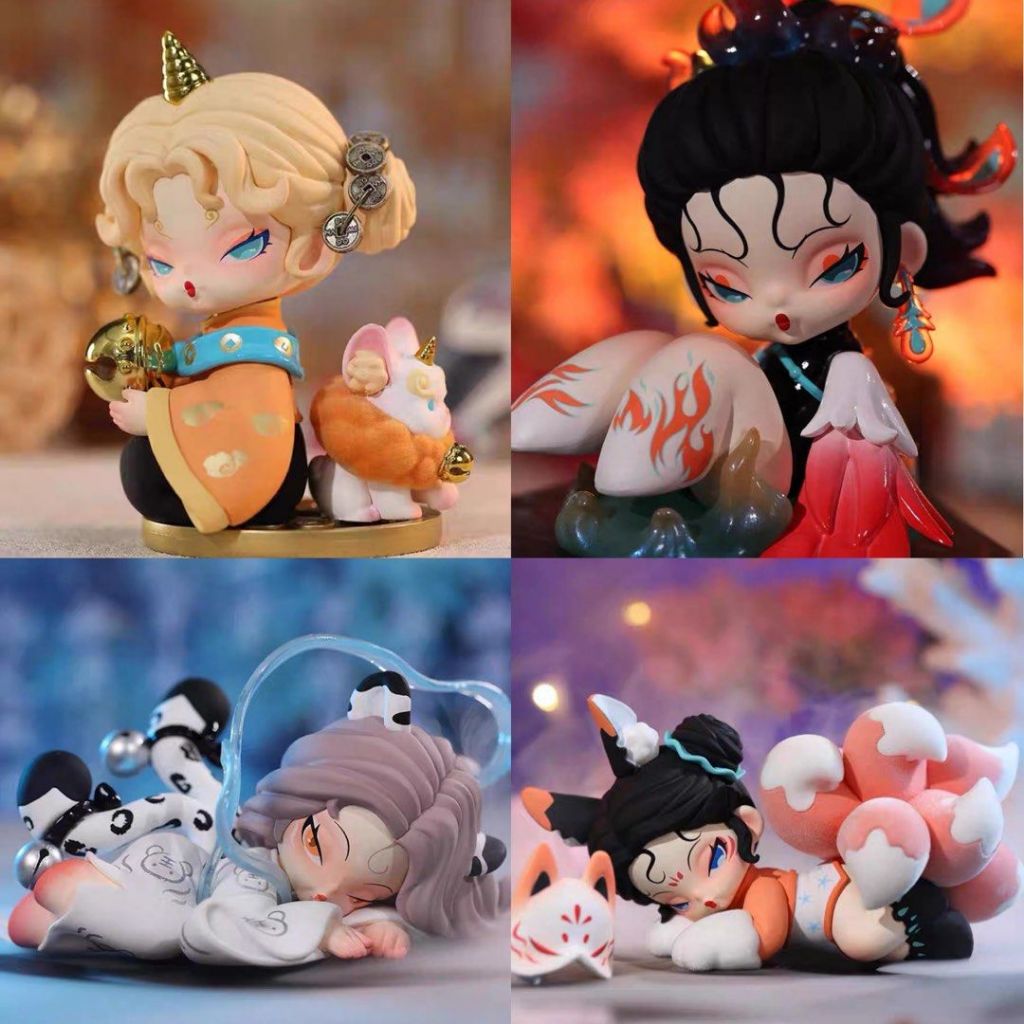 DODONAMI Floating Mountain and Sea ของแท้ กล่องสุ่ม ฟิกเกอร์ โมเดล Blind box