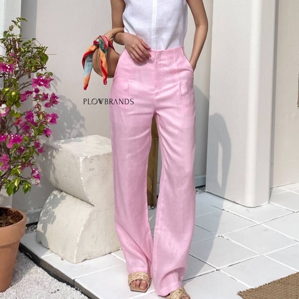 PLOWBRANDS- PL7007 "Slender pant" ทรงพอดีตัวต้องเผื่อไซส์จะไม่แน่นเกินไป [สินค้าราคาพิเศษ ขอสงวนสิทธิ์งดเปลี่ยน/คืนเงิน]