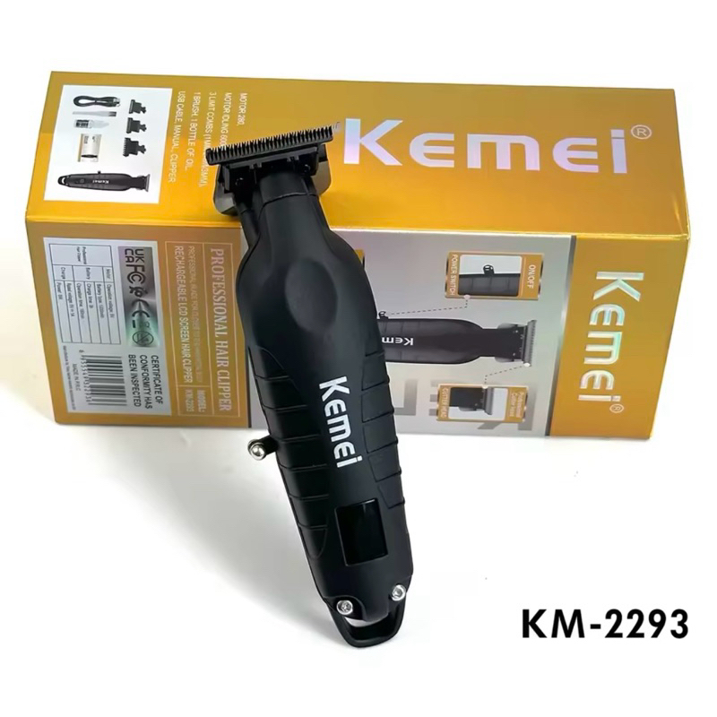 km2293 hair clipper มีจอ