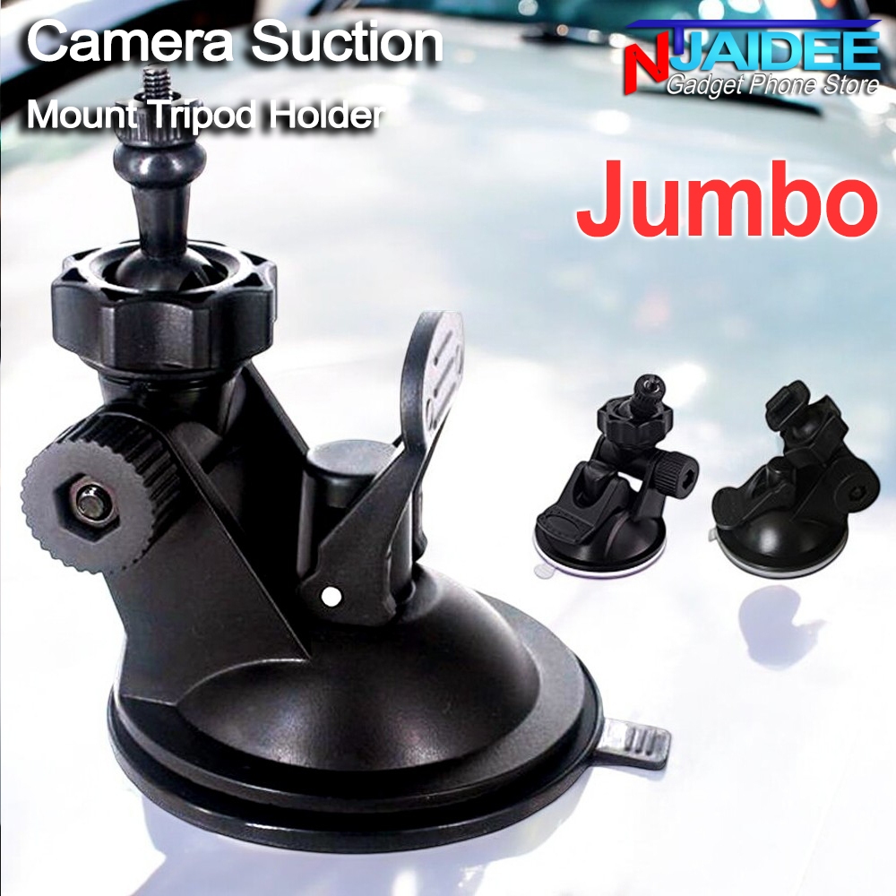 ตัวยึดกล้องแบบสูญญากาศ 6.5 CM แบบแรงยึดสูง Jumbo Bracket Holder Stand ยึดกล้องแน่น ติดทนนาน ปรับหมุนอิสระ
