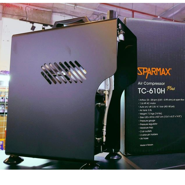 Air Brush Compressor Sparmax TC-610H Plus