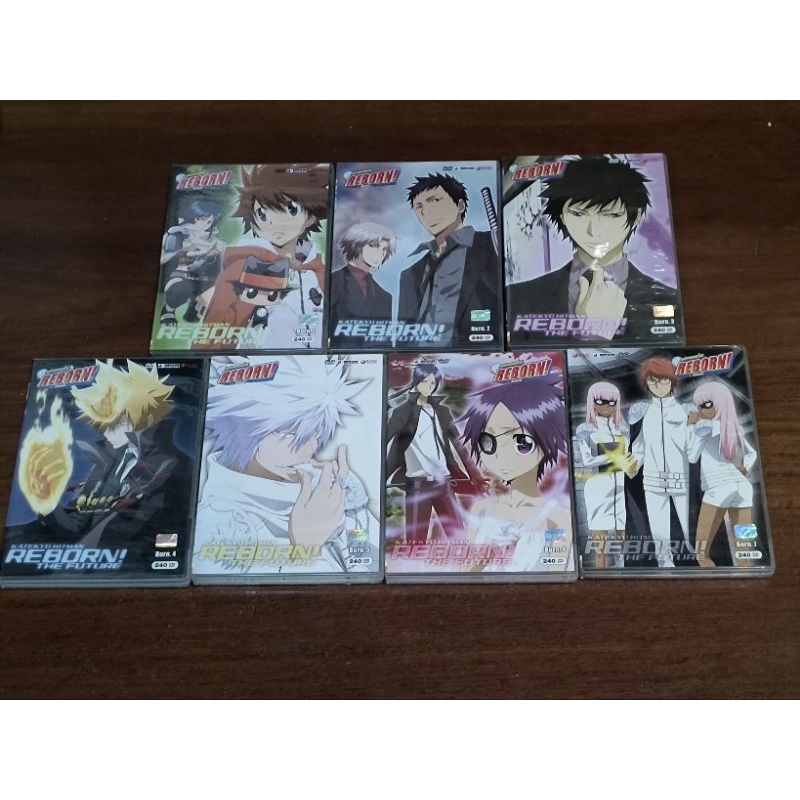 DVD ครูพิเศษจอมป่วน รีบอร์น REBORN! ชุด เดอะฟิวเจอร์ แผ่น 1-7