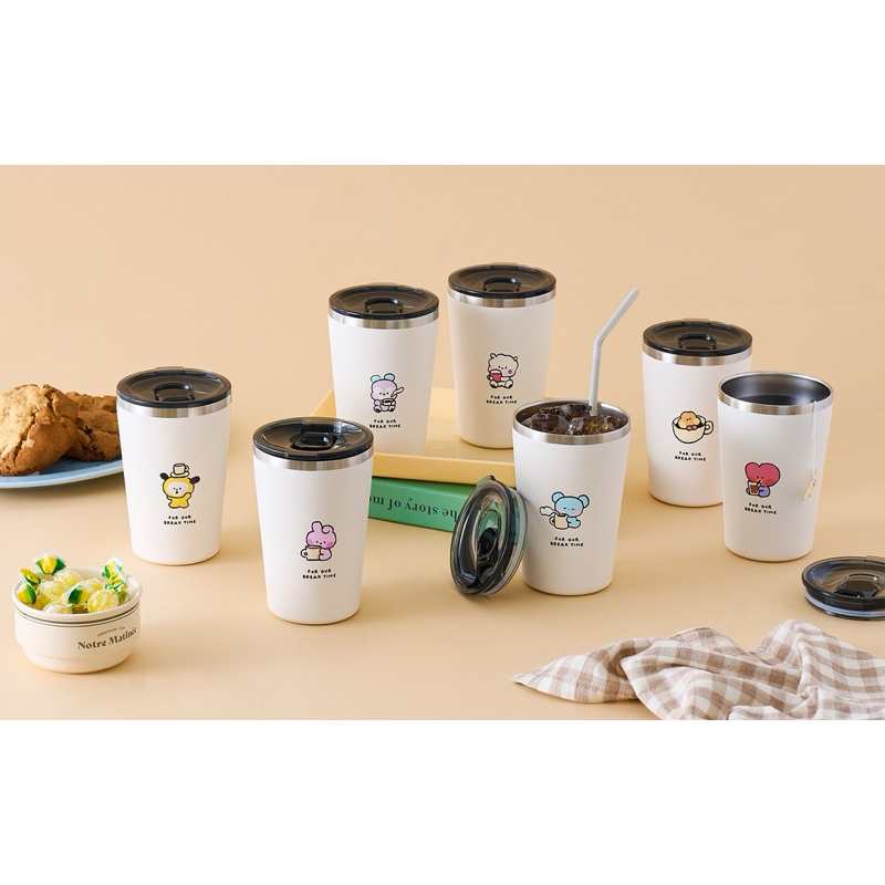 [พรีออเดอร์] BT21 Basic Tumbler ของแท้ อ่านรายละเอียดก่อนสั่งซื้อนะคะ