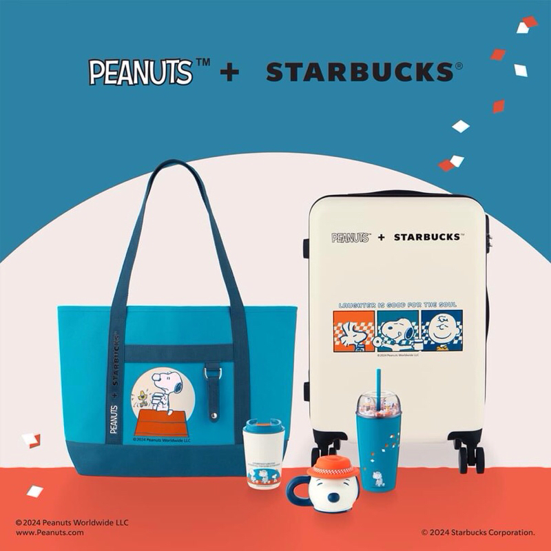 Starbucks Peanut Collection Peanut+Starbucks Collection Stabucks Snoopy Snoopy mugs and tumblers Snoopy suitcase