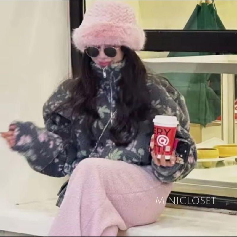 เสื้อขนแกะ​ เสื้อกันหนาว​ ใส่เที่ยว​ มี​ 2 สี - รูปที่ 7