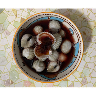 (พร้อมส่ง ) หอยแครงดอง น้ำปลากวน  สูตรแม่กลอง ขนาด 500 กรัม …