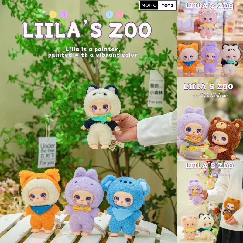 จุ่มเดี่ยว โค้ดแฟชั่นลด30% พร้อมส่งในไทย Liila Cat Zoo V2 Liila’s zoo Liila v.2 Liila v2 baby three พวงกุญแจ