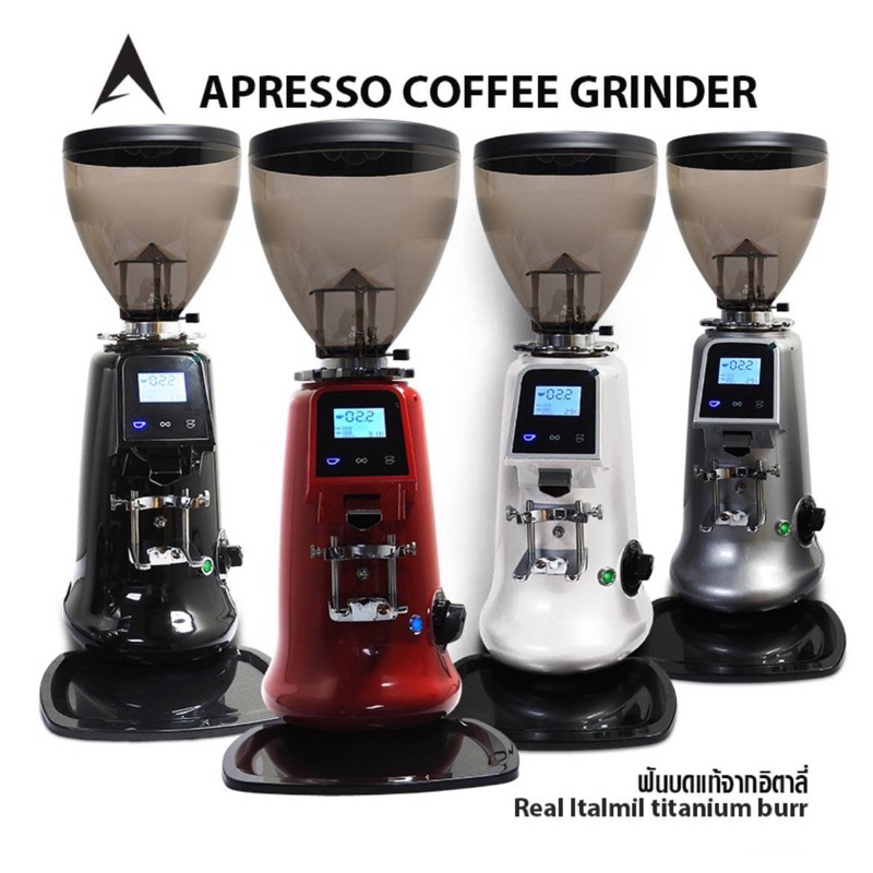 เครื่องบดดิจิทัล Apresso Jx600 AD สีดำ