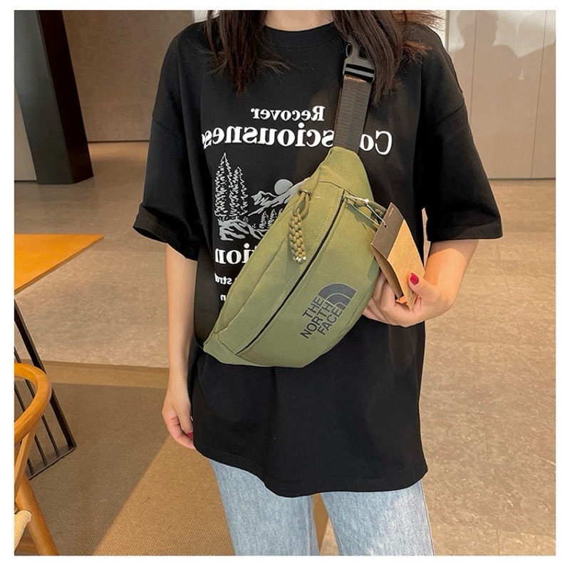 🔥พร้อมส่ง 🔥 กระเป๋าแฟชั่น กระเป๋าคาดอก กระเป๋าคาดเอวขนาดใหญ่