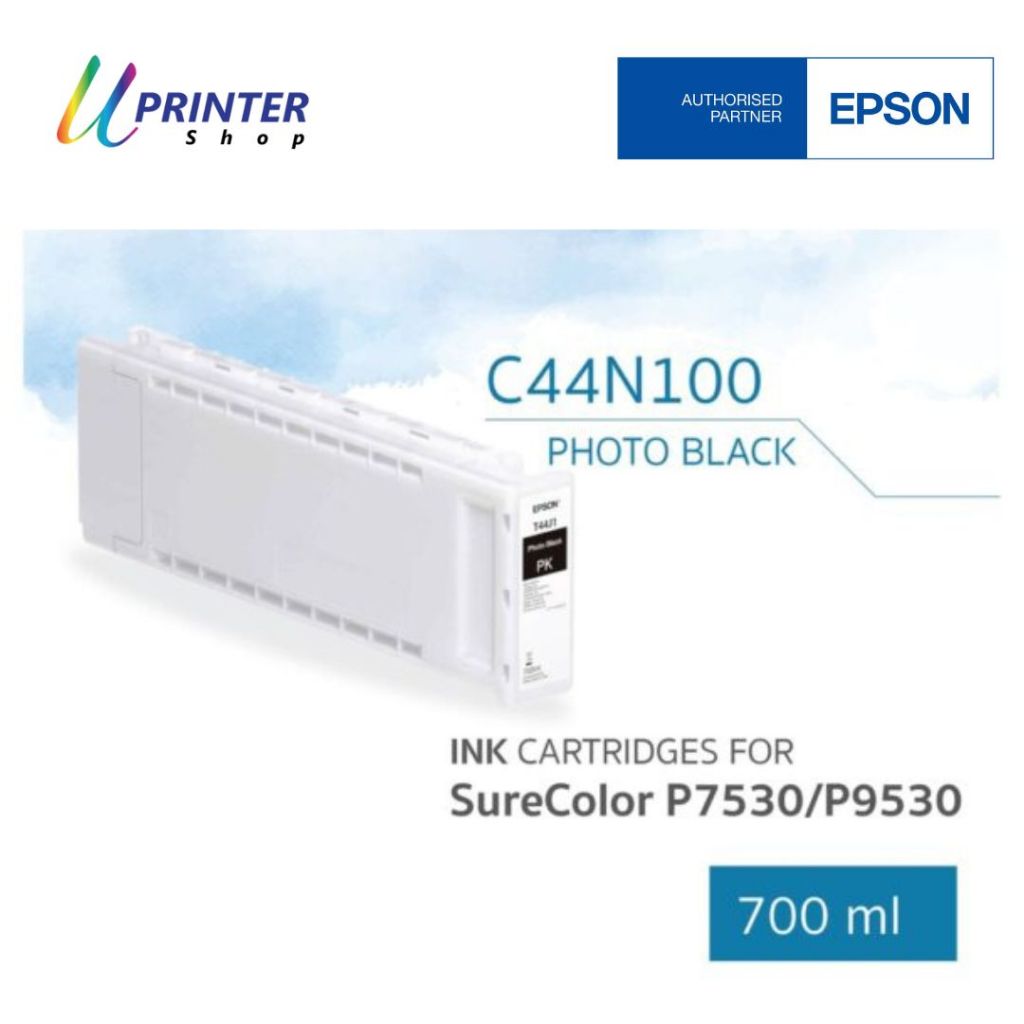หมึกตลับ กันน้ำ 12 สี สำหรับ Epson SC-P7530 , P9530 ปริมาตร 700 ml มั่นใจ หมึกแท้