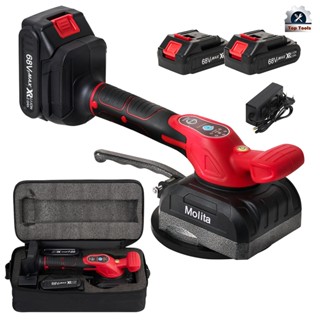 MOLITA เครื่องดูดสั่นกระเบื้องไร้สาย 68V แบตเตอรี่ 2 ก้อน ติ…