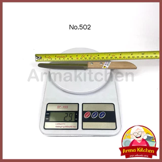 มีดหั่นของ มีดสแตนเลส เล็ก ด้ามไม้ 501/502 ตรากีวี