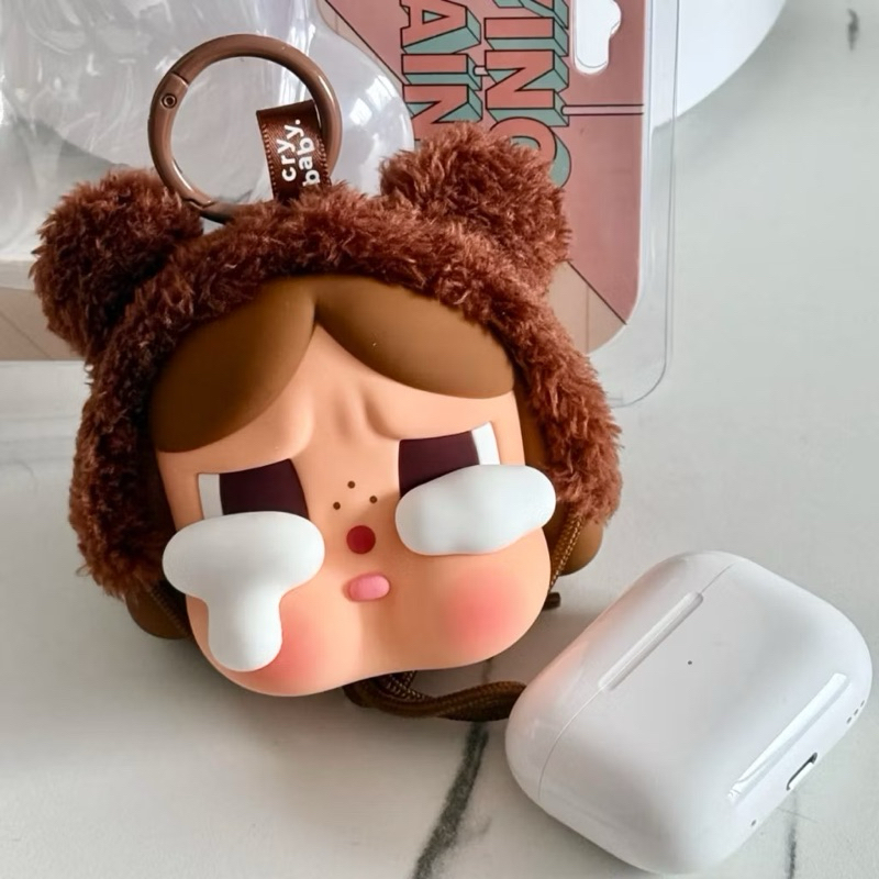 (พร้อมส่ง ใช้โค้ด30%)พวงกุญแจกระเป๋า CryBaby Crying Again
