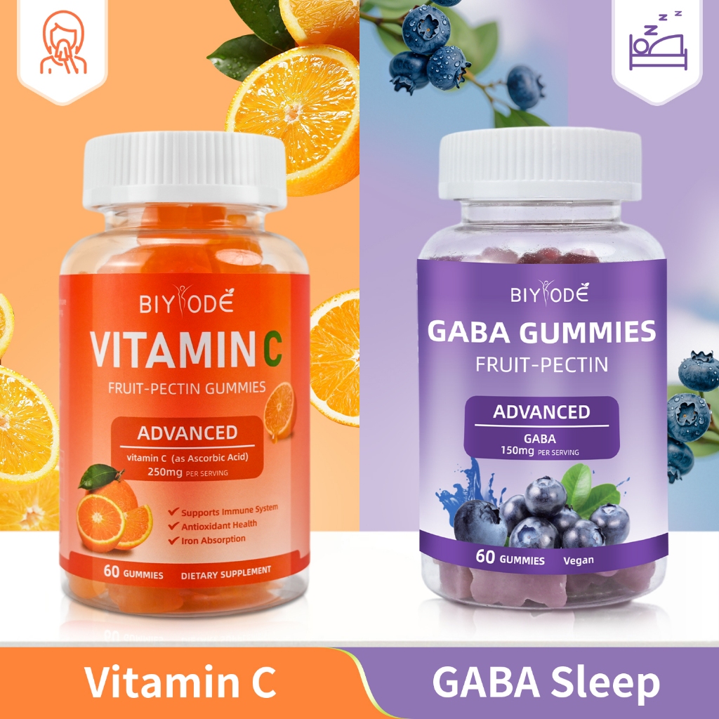 BIYODE GABA Gummies แพ็กเกจส่งเสริมการขายที่แท้จริง