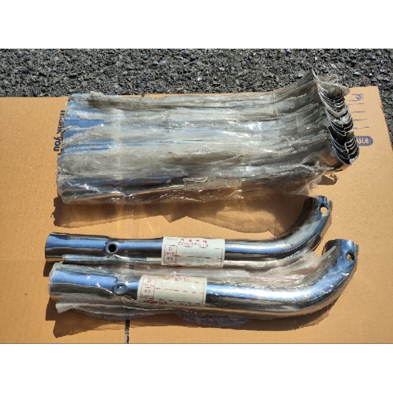 กันร้อนคอท่อ C70 C700 C900 CUSTOM