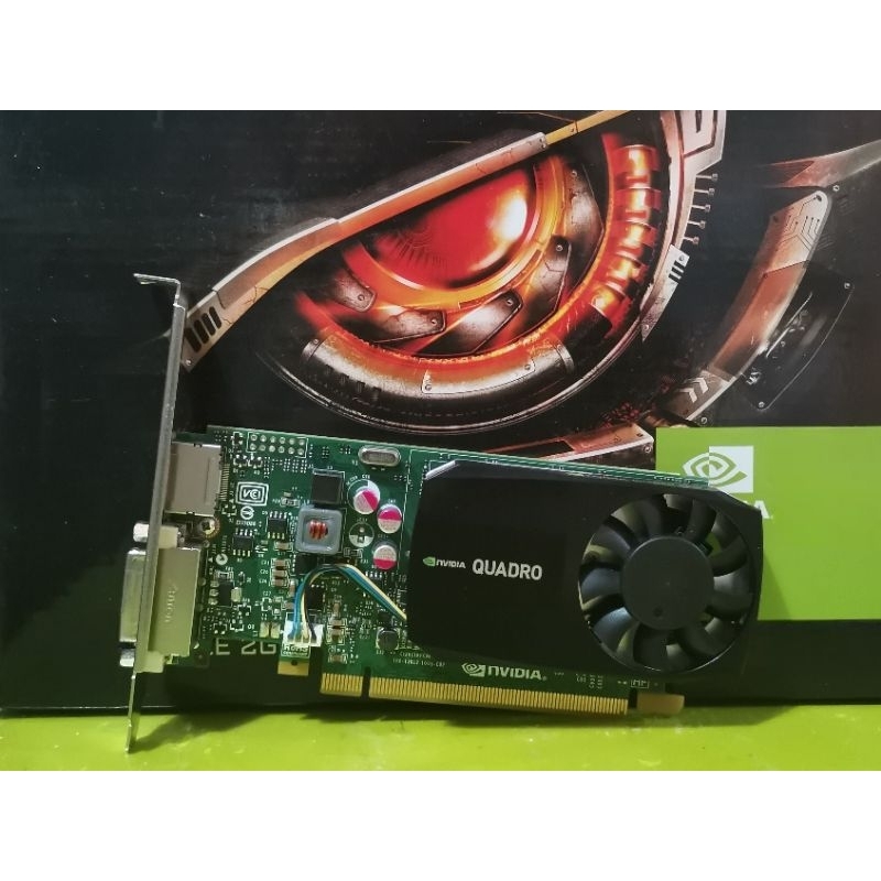 การ์ดจอ Nvidia Quadro K620 2GB DDR3 128bit ไม่ต่อไฟเลี้ยง (no box) มือสอง ไม่มีกล่อง