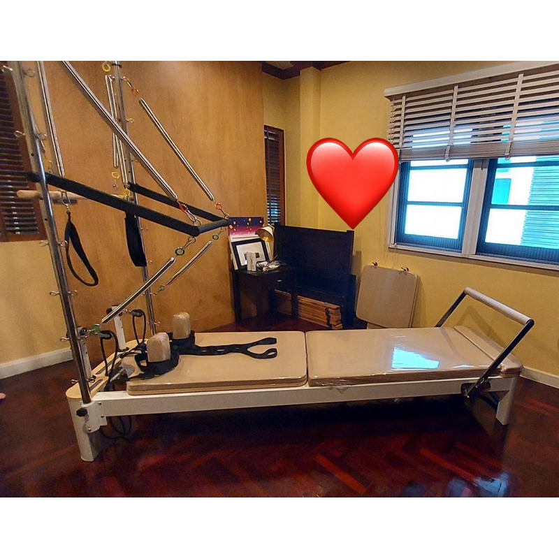 (มีเครื่องตัวอย่าง) pilates reformer พร้อมtower รุ่นอลูมิเนียม เตียงรีฟอร์มเมอร์ ทาวเวอร์ พิลาทิส