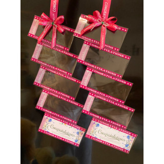 [🔥มีบริการส่งด่วน🔥]พวงมาลัยธนบัตร แบบเฉียง ใส่ธนบัตรได้ 10 ใ…