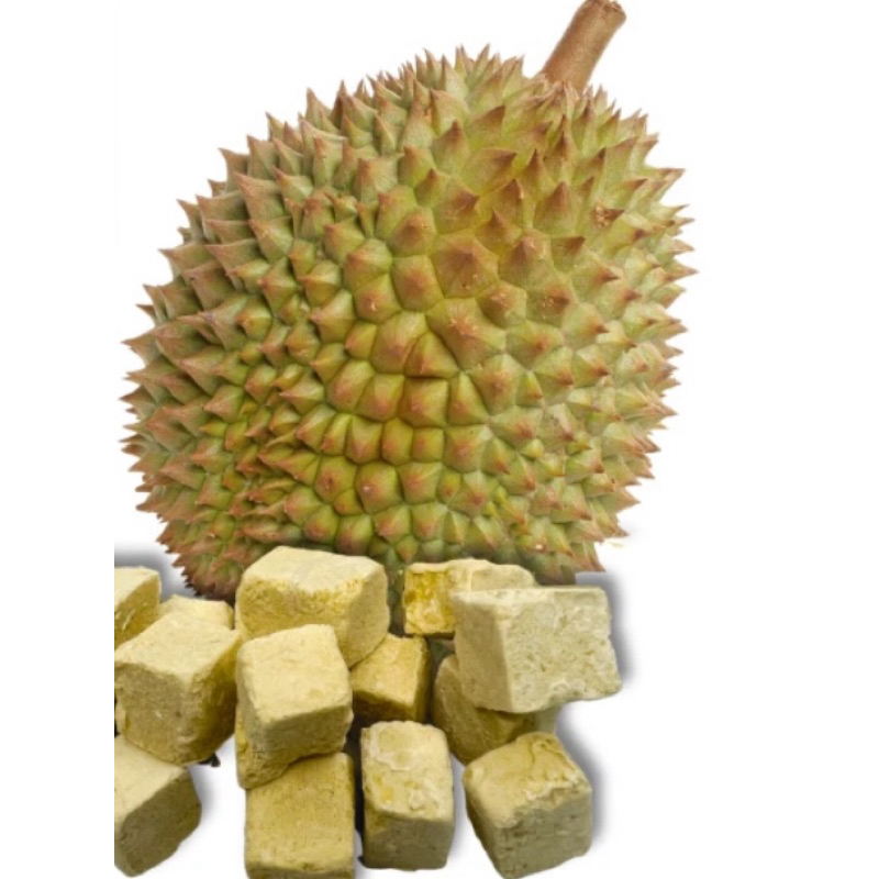 ทุเรียนฟรีซดราย 35 กรัม หวาน หอม อร่อย ทุเรียนหมอนทองแท้