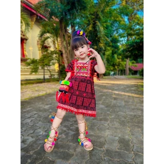 ชุดเด็กดอยน่ารักๆ มีตั้งแต่ อายุ 1-10ปี /สินค้ามีพร้อมส่ง