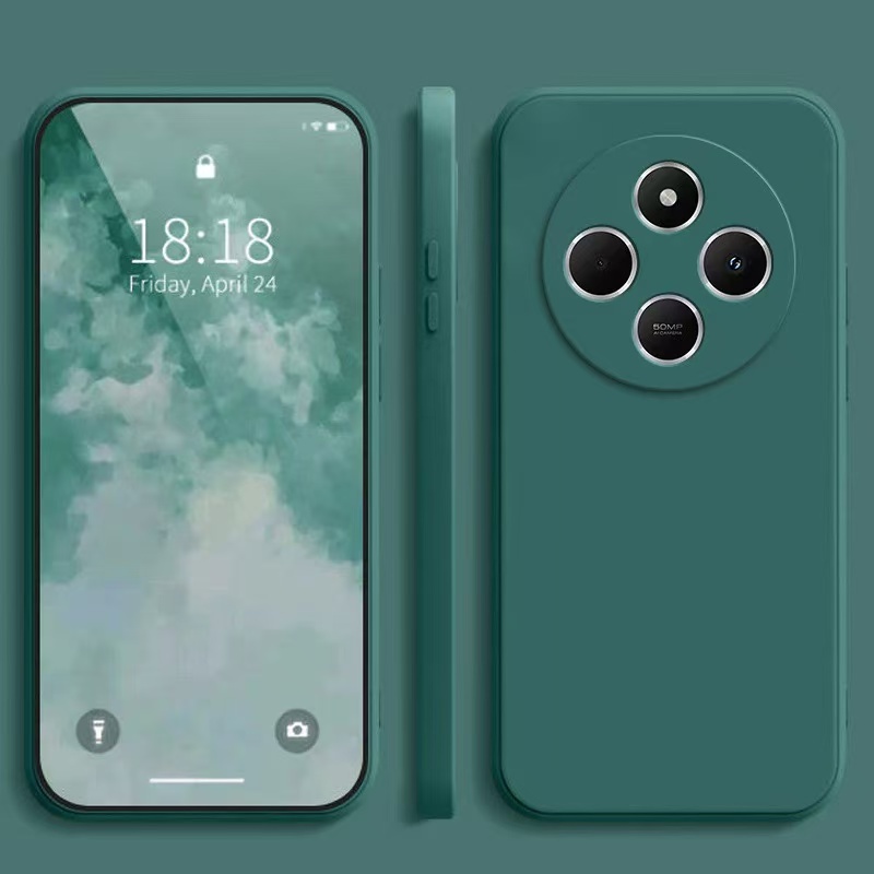 เคสกันกล้อง กำมะหยี่ ใช้สำหรับ Xiaomi Redmi 15C 14C / Poco C85 C75 เคสกันกระแทก Case TPU Redmi 15 15