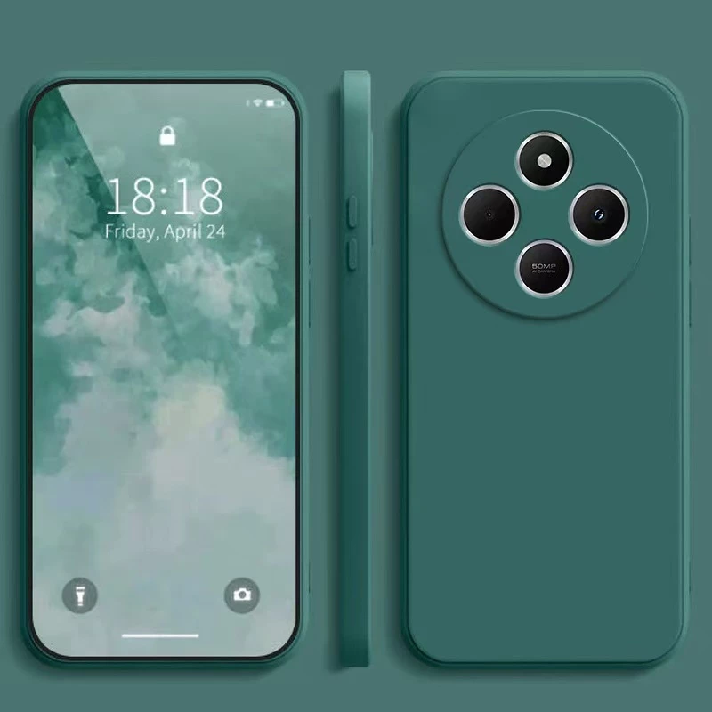 เคสกันกล้อง กำมะหยี่ ใช้สำหรับ Xiaomi Redmi 15C 14C / Poco C85 C75 เคสกันกระแทก Case TPU Redmi 15 15C