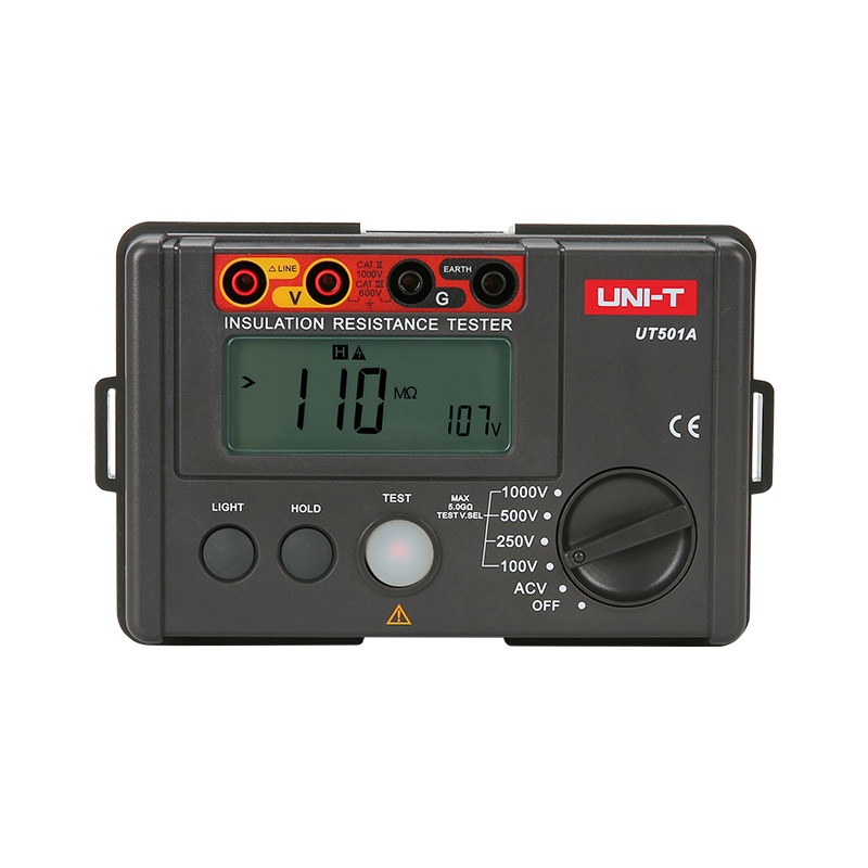 เครื่องวัดความต้านทานฉนวน (เมกะโอห์มมิเตอร์) (UT501A) UNI-T