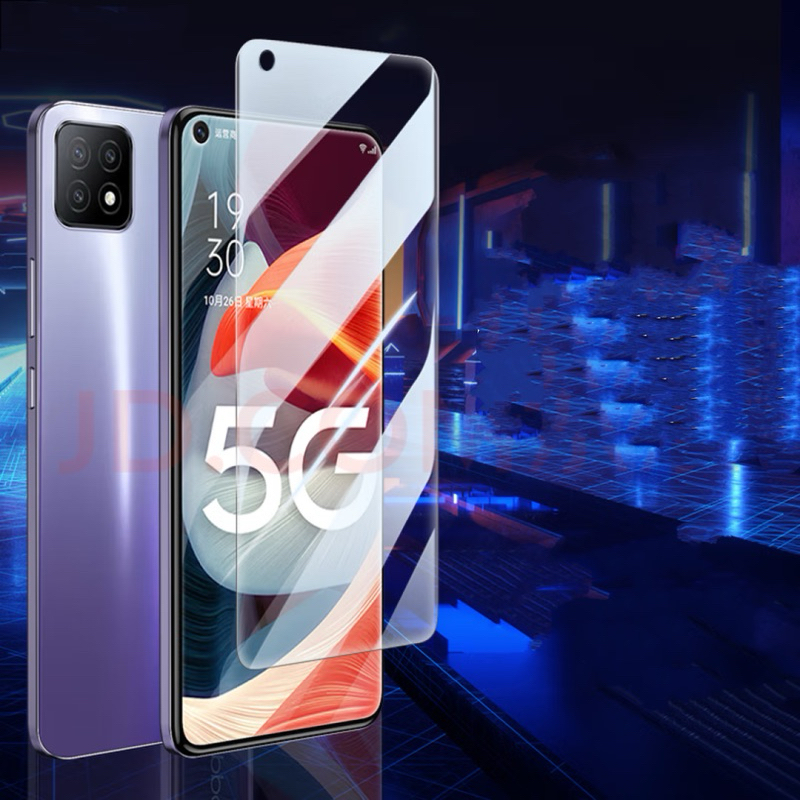 OPPO A73 5G,ฟิล์มกระจกกันรอย, แข็งไม่แตกง่าย, แผ่นใส, ป้องกันดวงตา