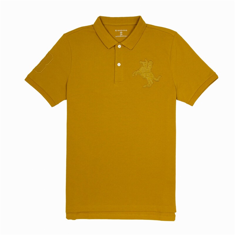 GIORDANO เสื้อโปโลผู้ชาย Men's Tapered Polo 01013210