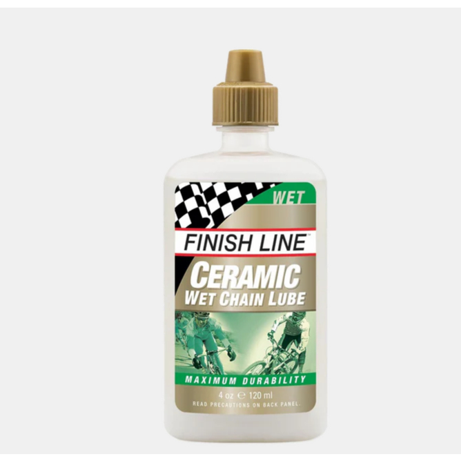 น้ำมันหยอดโซ่ FINISH LINE CERAMIC WET CHAIN LUBE 2oz / 4oz