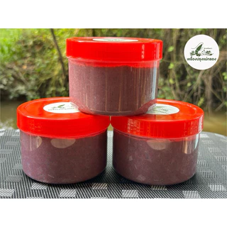 กะปิเคยตาดำคลองโคน ฝาแดง (เกรดA)ขนาด500 กรัม กลิ่นหอม ไม่เค็ม