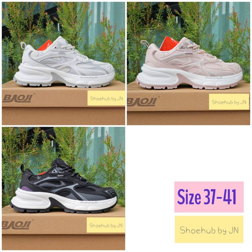 รองเท้า Baoji (ผู้หญิง 37-41) รุ่น BJW 1090 (ลิขสิทธิ์แท้จากโรงงาน)